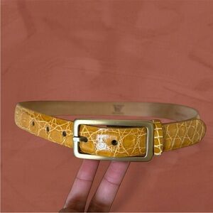 GENUINE CROCODILE BELT